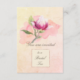 Inbjudan till Magnolia Watercolor Tea Party