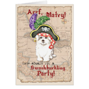 Inbjudan till maltesiska Pirat OBS Kort