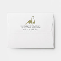 Inbjudan till Mamma Dinosaur Boy Baby Shower