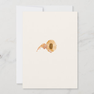 Inbjudan till mamma till Bee Baby Shower