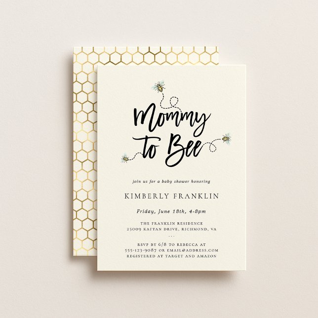 Inbjudan till mammas bikindpafest (Skapare uppladdad)