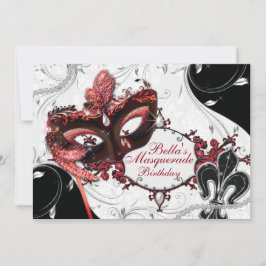 Inbjudan till Mardi Gras Masqueraparty