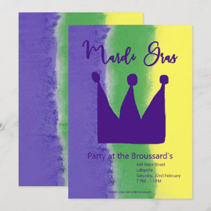 Inbjudan till Mardi Gras Party