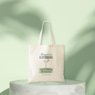 Inbjudan till Margs och Matrimony Bachelorette Tygkasse