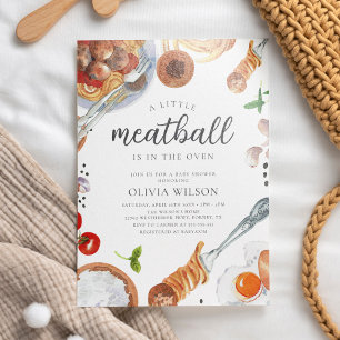 Inbjudan till Meatball Italienska babyskor