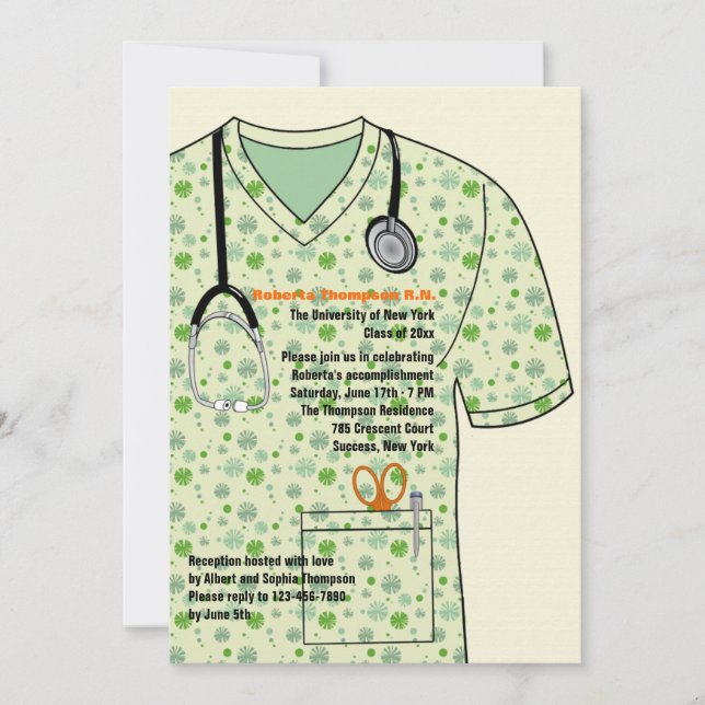 Inbjudan till medicinska centrum i Mönster Student (Framsida)