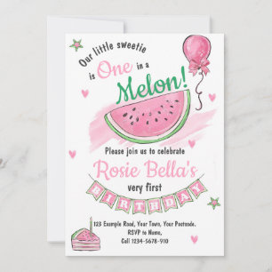 Inbjudan till Melon Thated Birthday