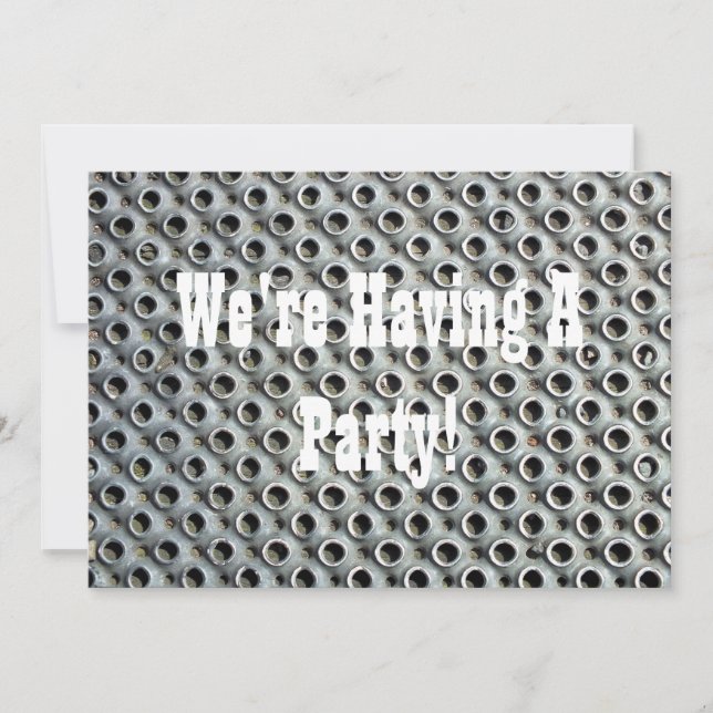 INBJUDAN TILL metall (Framsida)