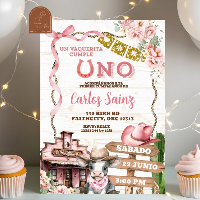 Inbjudan till mexikansk spansk flicka i Uno (Skapare uppladdad)