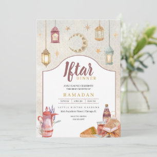 Inbjudan till middagen Iftar Party Ramadan