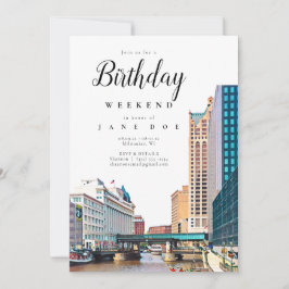 Inbjudan till Milwaukee Skyline Birthday Helg