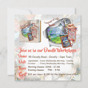 Inbjudan till min Doodle Workshop