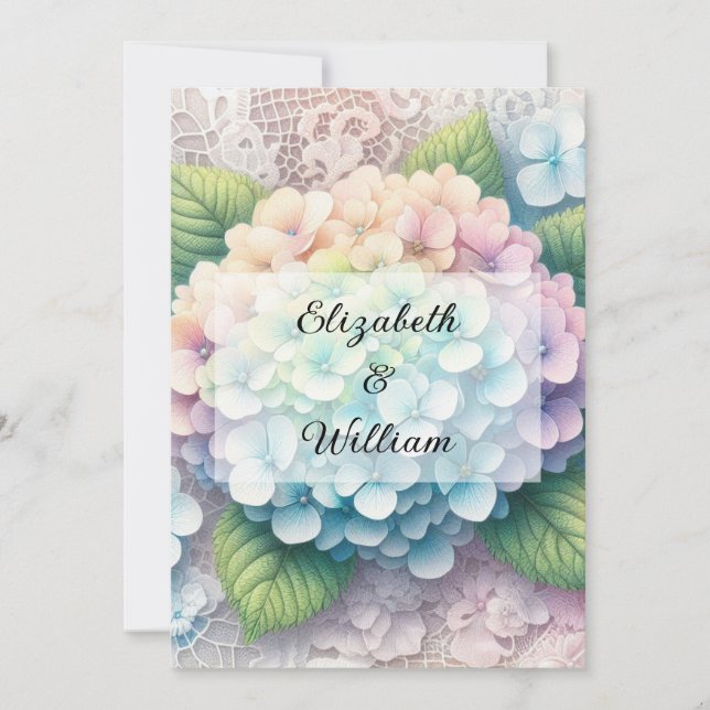 Inbjudan till minimal kalligrafi-text (Framsida)
