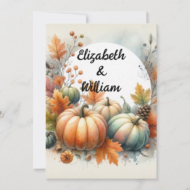 Inbjudan till minimal kalligrafi-text (Framsida)