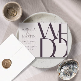 Inbjudan till minimalistiskt fet utmynning av bröl