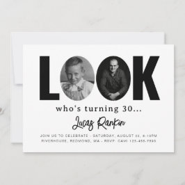 Inbjudan till minsta Vuxen på födelsedagen | VUXEN