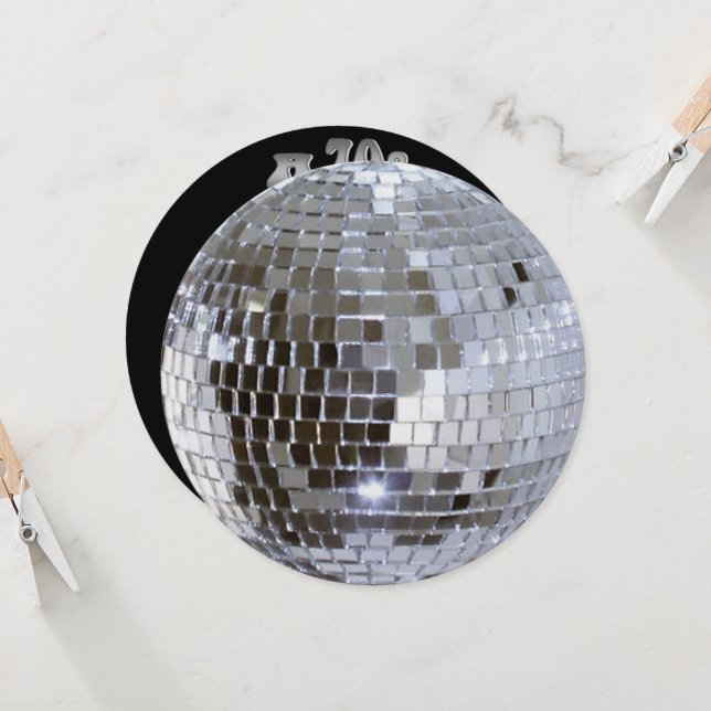 Inbjudan till Mirrored Disco Boll 1 (Fram/Back In Situ)