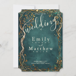 Inbjudan till Mitten-Earth Majesty Wedding