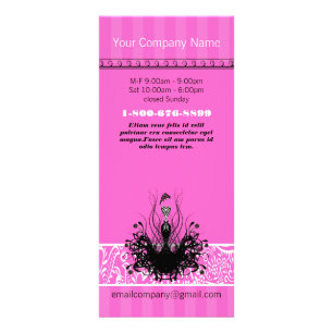 Inbjudan till Mode Diva, Flyers och Stickers