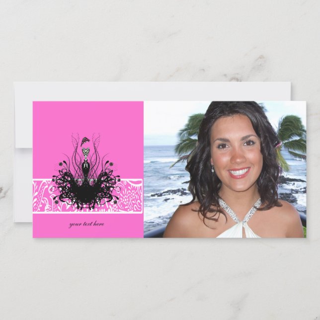 Inbjudan till Mode Diva, Flyers och Stickers (Framsida)