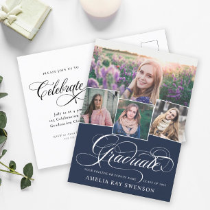Inbjudan till Modern Elegant Calligraphy Studenten