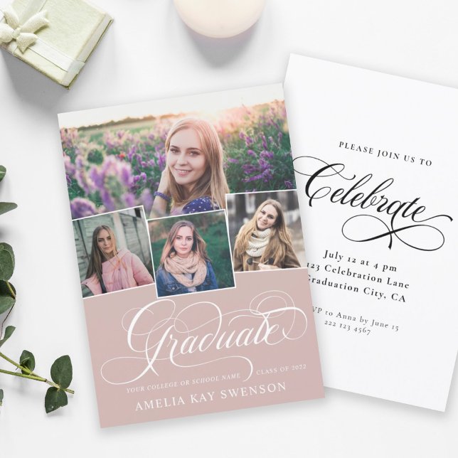 Inbjudan till Modern Elegant Calligraphy Studenten (Skapare uppladdad)