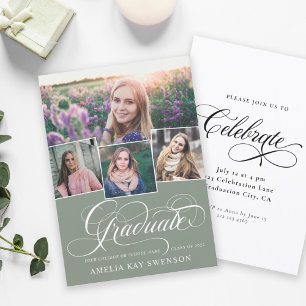 Inbjudan till Modern Elegant Calligraphy Studenten
