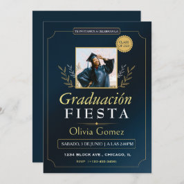 Inbjudan till Modern Elegant Student i Spanien