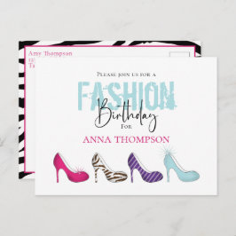 Inbjudan till modern Mode-skor för dagskvinna