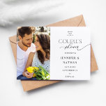 Inbjudan till Modern Photo Par Shower<br><div class="desc">Skicka en chic, unik och modern Par Shower-inbjudan med ditt foto. Skapa par duscha inbjudan med våra mallar för använda. Skriv bara in din info och ditt foto så är du klar. Och det är tryckt professionellt, skapande högkvalitativ lyx. Luxe utan den höga anpassningsbarna blev pris. Gör din inbjudan idag....</div>