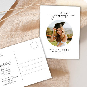 Inbjudan till Modern Typography Photo Studenten