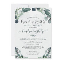 Inbjudan till Möhippa av Brunch & BubLY Eucalyptus