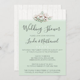 Inbjudan till Möhippa av rostfritt bomull