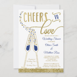 Inbjudan till möhippa, Faux Glitter/Foil