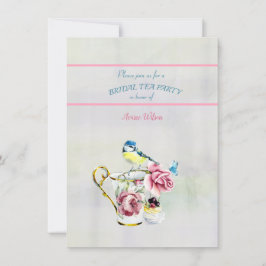 Inbjudan till möhippa Tea Party Shower