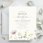 Inbjudan till Möhippan Luncheon Wildblomma i budge<br><div class="desc">Fira den blivande bruden med en elegant-möhippa-luncheon-blomminbjudan, perfekt för en sofistikerad sammankomst. Den här charmerande designen innehåller känsliga illustrationer av vilda blommor i mjuk, vibrerande färg, vilket ger en aning naturskönhet och skönhet. Den intrikata blommigtens accenter parade med förfinad typografi skapar en tidslängd och elegant estetik. Idealisk för en trädgård...</div>