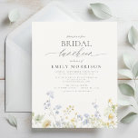 Inbjudan till Möhippan Luncheon Wildblomma i budge<br><div class="desc">Fira den blivande bruden med en elegant-möhippa-luncheon-blomminbjudan, perfekt för en sofistikerad sammankomst. Den här charmerande designen innehåller känsliga illustrationer av vilda blommor i mjuk, vibrerande färg, vilket ger en aning naturskönhet och skönhet. Den intrikata blommigtens accenter parade med förfinad typografi skapar en tidslängd och elegant estetik. Idealisk för en trädgård...</div>