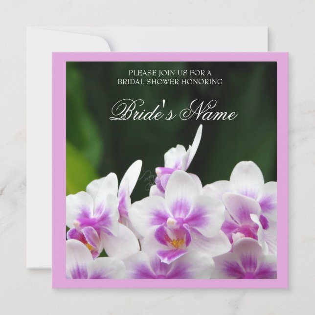 Inbjudan till Möhippan Orchids (Framsida)