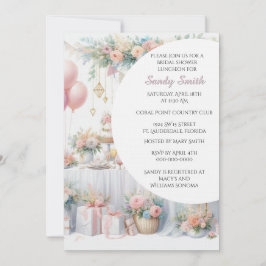 Inbjudan till möhippans vattenfärgsfärg