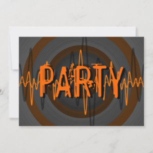 Inbjudan till Mörken PARTY i Orange ljud