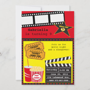Inbjudan till Movie Night Inslag