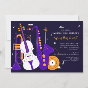 Inbjudan till musikinstrument