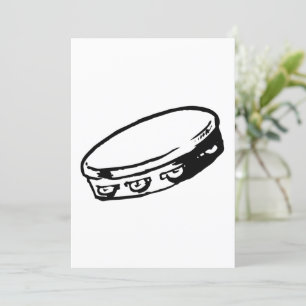 Inbjudan till musikinstrument i Tambourine