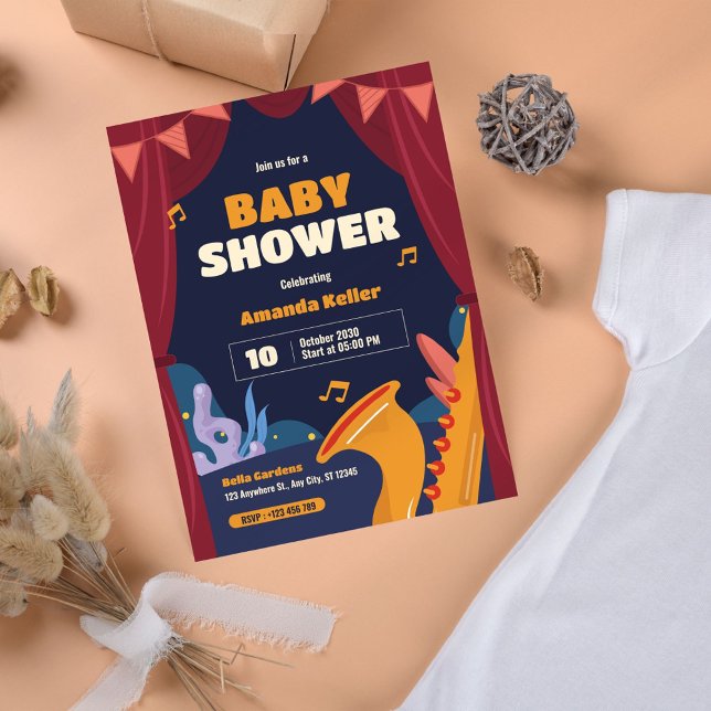 Inbjudan till musikteater för babyskor (Skapare uppladdad)