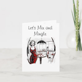 Inbjudan till Mx- och Mingle Cocktail-partiet