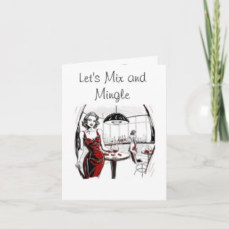 Inbjudan till Mx- och Mingle Cocktail-partiet