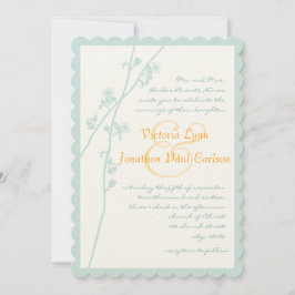 Inbjudan till myntblommor och korallblommor