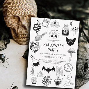 Inbjudan till Mystic Halloween fest