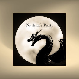 Inbjudan till Mythical Dragon Party