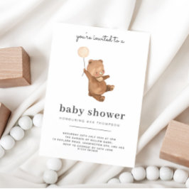 Inbjudan till nallens babyvisningsprogram